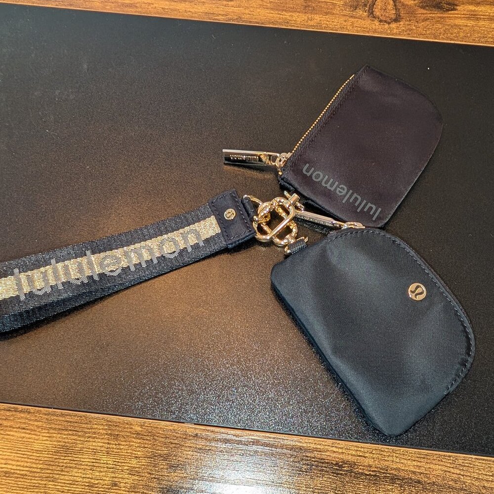 Lululemon keychain wallets
